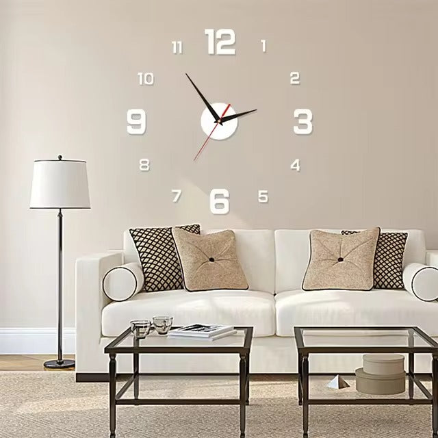 3D Luminous Frameless Wall Clock