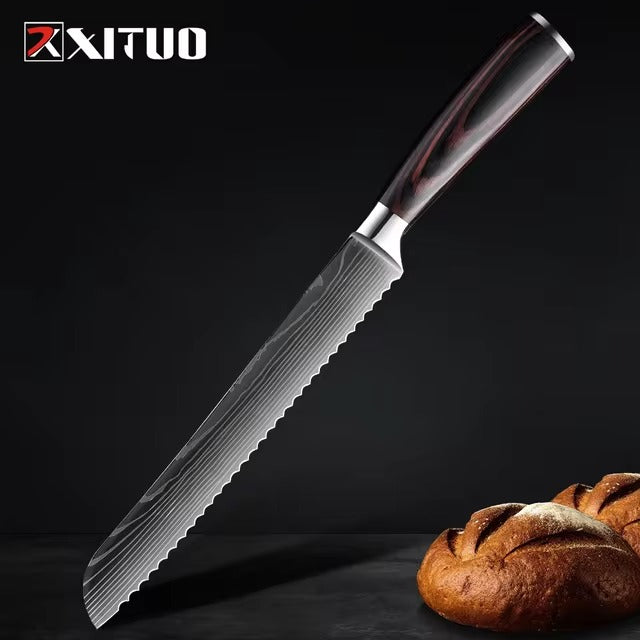 1-9 PCS Kitchen Knife Set