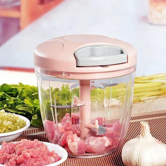 500/900ML Manual Meat Mincer & Garlic Chopper