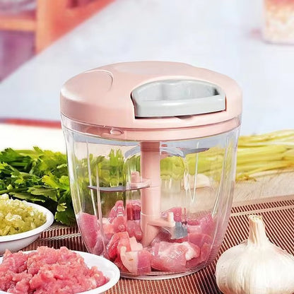 500/900ML Manual Meat Mincer & Garlic Chopper