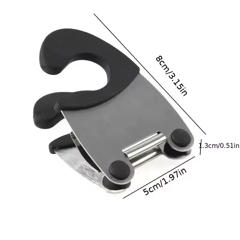 Stainless Steel Anti-Scalding Bowl Clip - Pot Side Spoon Holder