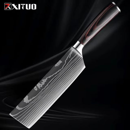 1-9 PCS Kitchen Knife Set