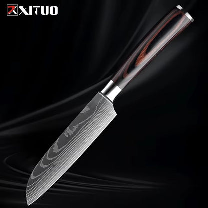 1-9 PCS Kitchen Knife Set