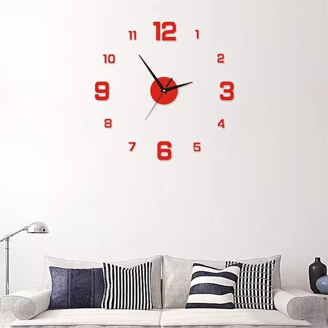 3D Luminous Frameless Wall Clock