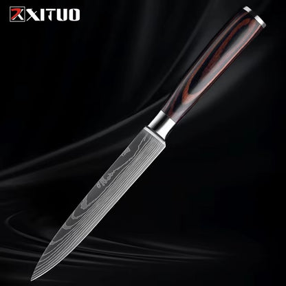 1-9 PCS Kitchen Knife Set