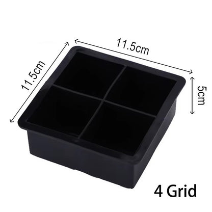 4/6/8/15 Grid Large Ice Cube Tray Mold