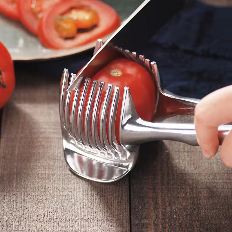 Stainless Steel Handheld Fruit & Vegetable Slicer