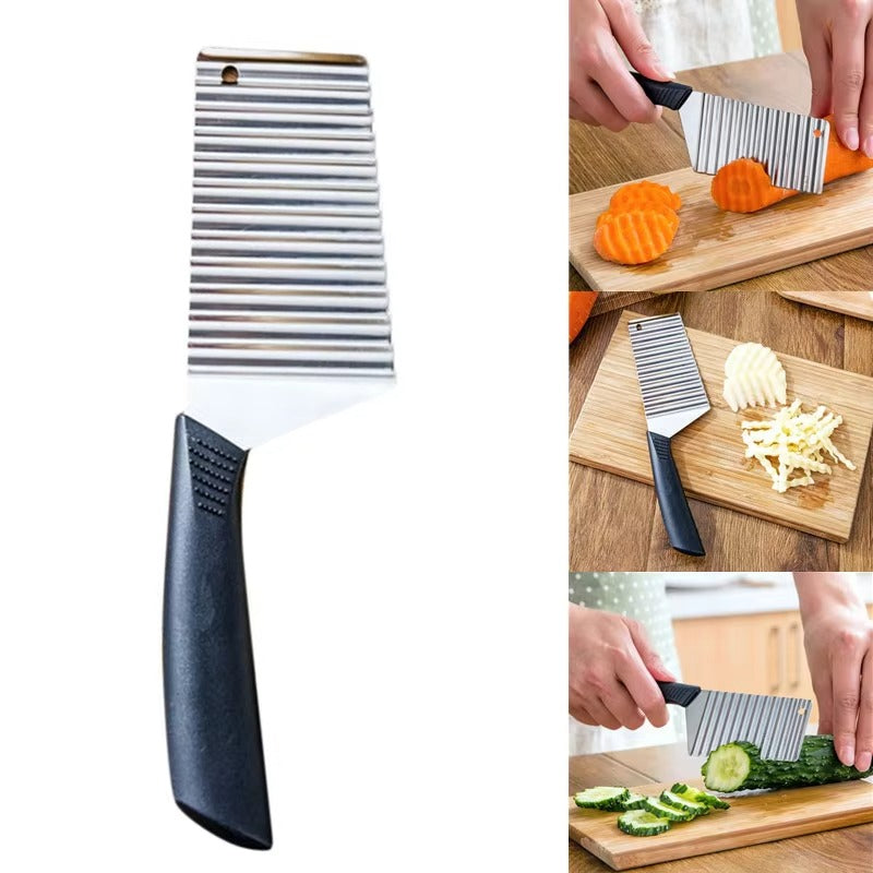 Stainless Steel Crinkle Cutter