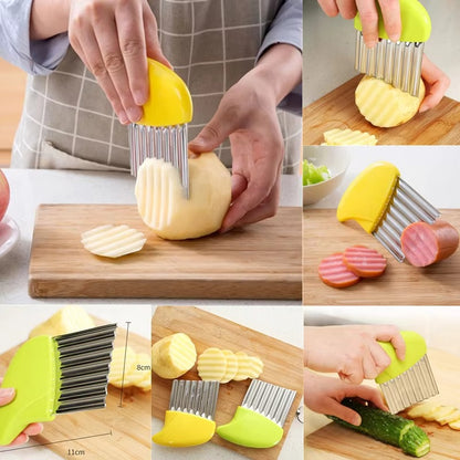 Stainless Steel Crinkle Cutter