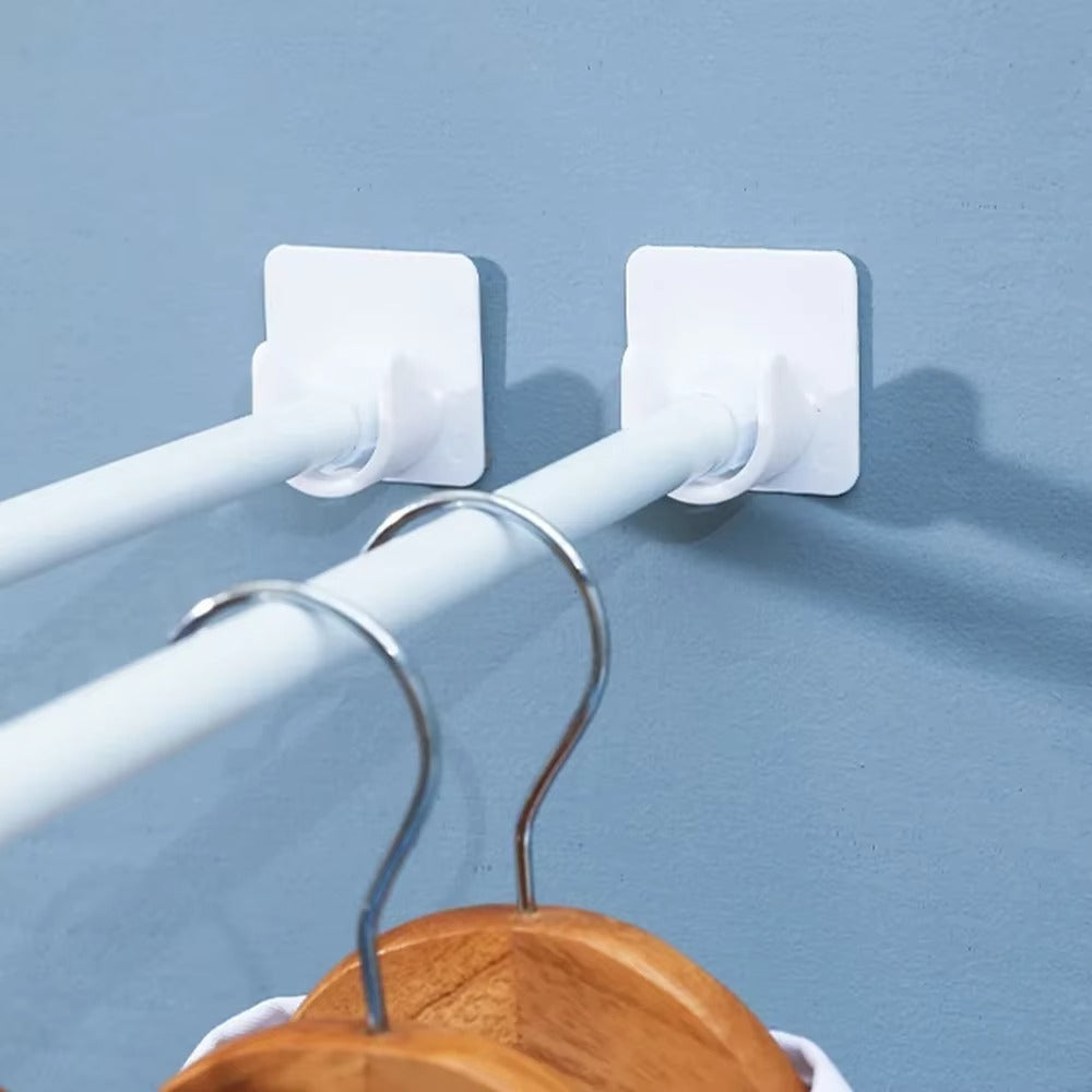 Strong Self-Adhesive Curtain Rod Bracket Holders