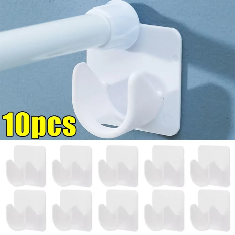 Strong Self-Adhesive Curtain Rod Bracket Holders