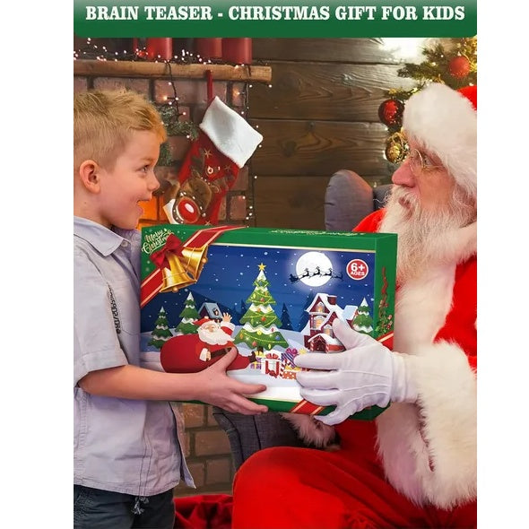 Christmas Gifts Brain Teaser Puzzles | 24 pcs