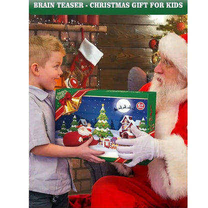 Christmas Gifts Brain Teaser Puzzles | 24 pcs