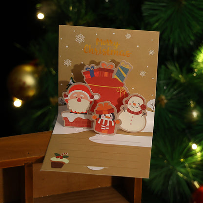 3D Christmas Greeting Cards