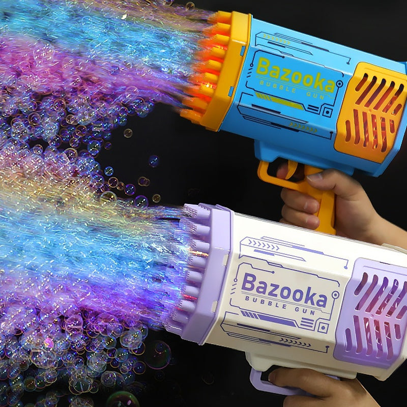 Bubble Gun Rocket 69 Holes With Light