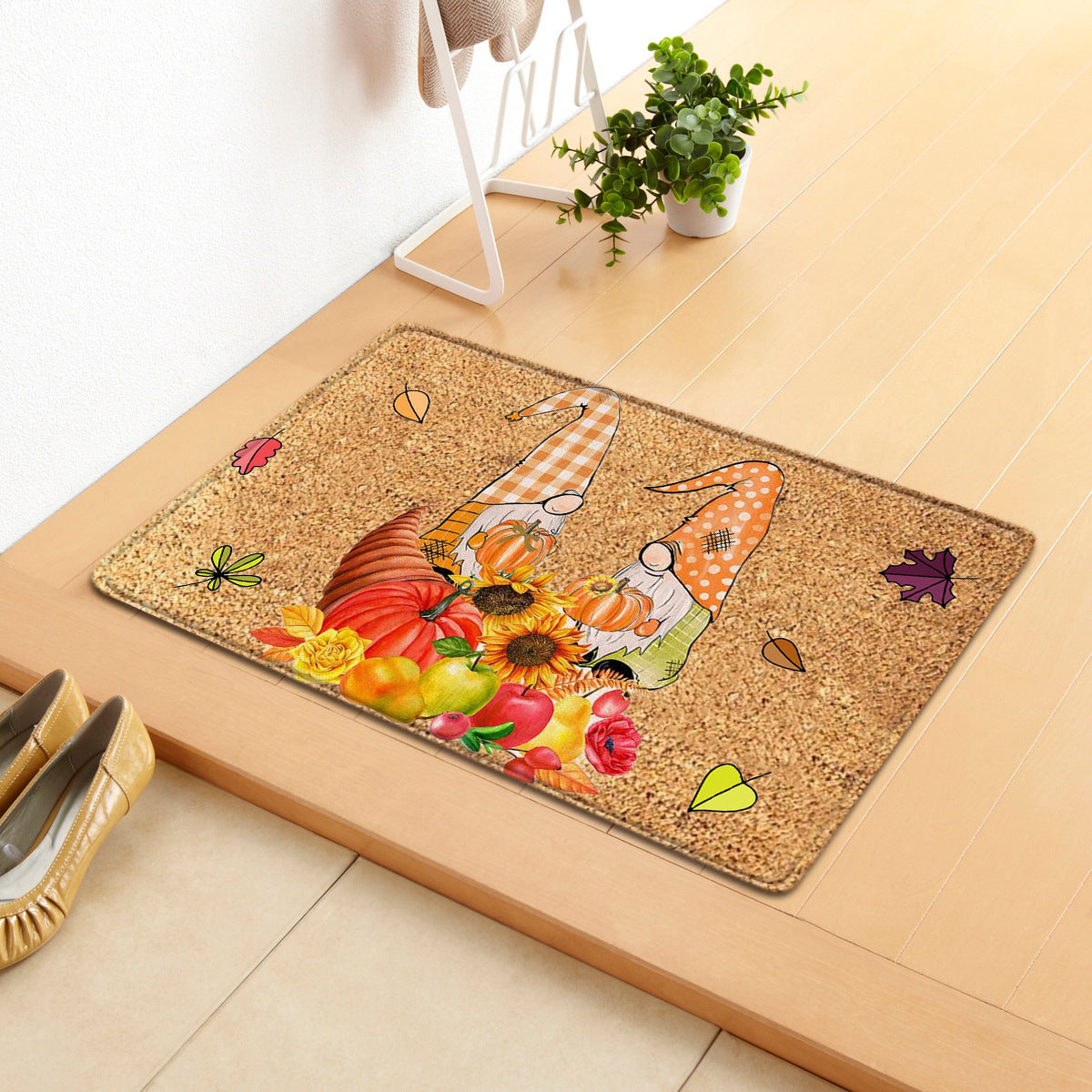 Thanksgiving Pumpkin Doormat