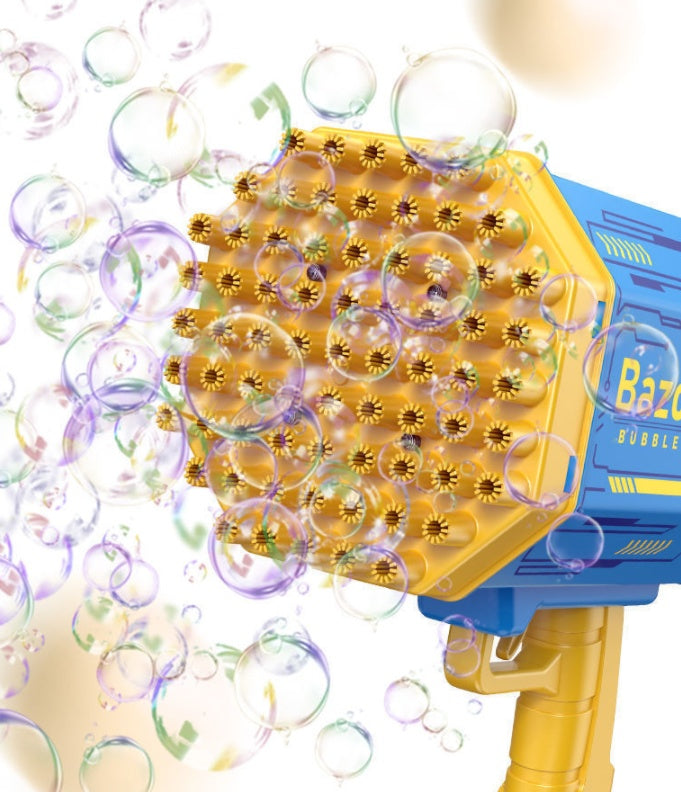 Bubble Gun Rocket 69 Holes With Light