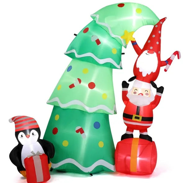 6 FT Lighted Christmas Inflatable Decoration