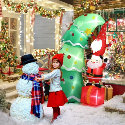 6 FT Lighted Christmas Inflatable Decoration