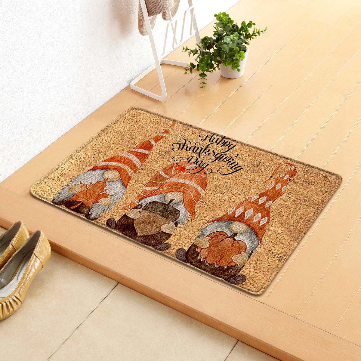 Thanksgiving Pumpkin Doormat