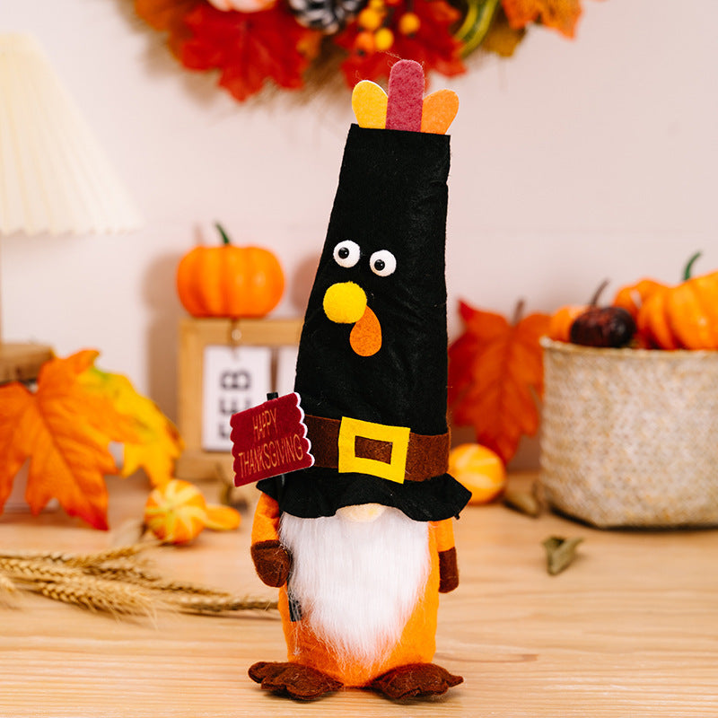 Thanksgiving Turkey Doll Ornaments